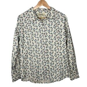 Cabela’ corduroy sun stars pearl snap Corduroy Top Sz M